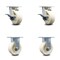 Service Caster 5 Inch Kingpinless Nylon Wheel Swivel Caster Swivel 2 Rigid, 2PK SCC-KP30S520-NYR-2-R-2 - alternate 1